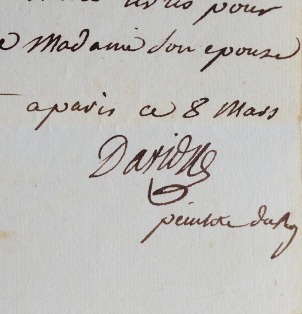 Jacques-Louis David peint Madame de Sorcy-Thélusson