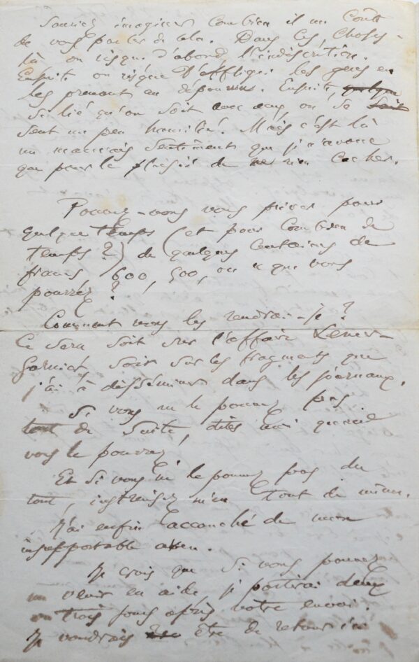 "L'insupportable aveu" de Charles Baudelaire