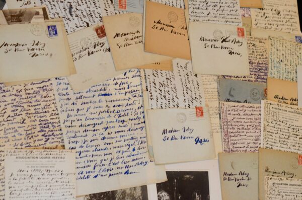 Importante correspondance de Louise Hervieu
