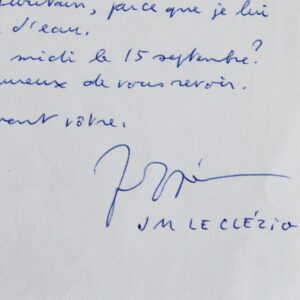 Le Clézio parle de Borges et Gombrowicz à Chapsal