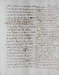 Manuscrit d'une version primitive de La Pucelle d’Orléans de Voltaire