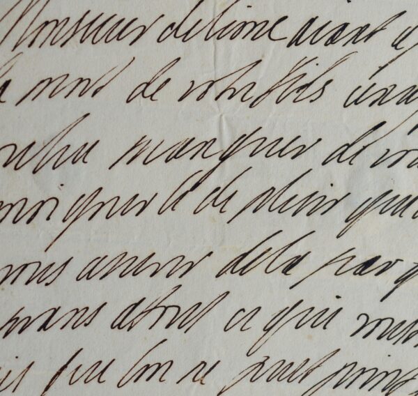 La Grande Mademoiselle adresse ses condoléances