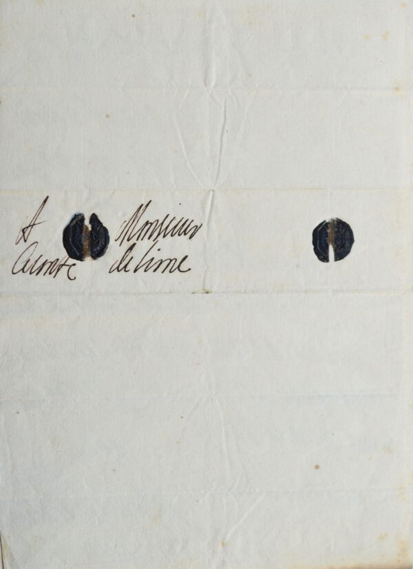 La Grande Mademoiselle adresse ses condoléances