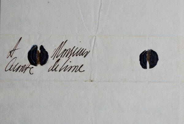 La Grande Mademoiselle adresse ses condoléances