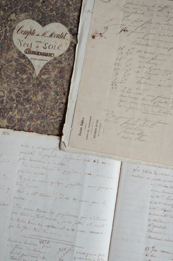 De l'élevage des vers à soie, au XIXème siècle