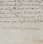 Le prince de Condé reçoit ses émoluments de gouverneur du Berry