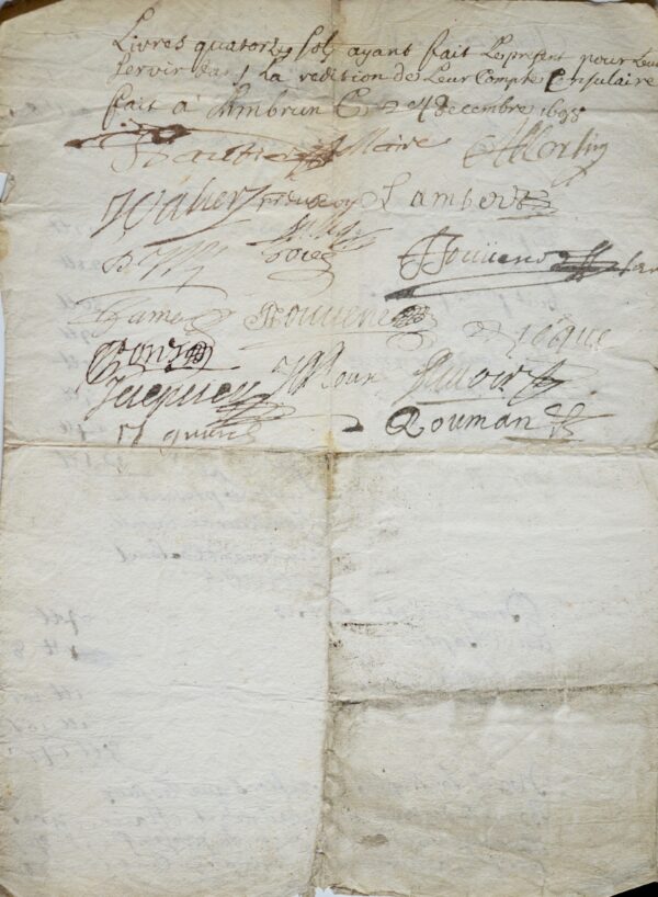 Lapins et grives pour l'archevêque et le gouverneur d'Embrun