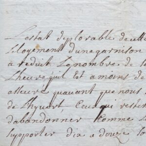 La ville d'Embrun mise à sac par des soldats