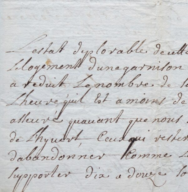 La ville d'Embrun mise à sac par des soldats