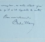Neuf lettres du poète bourguignon André Mary