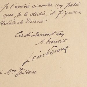 Correspondance et poèmes de Léon Vérane