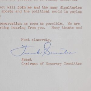 Frank Sinatra invite Billy Wilder