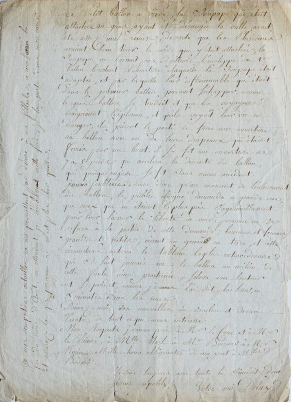 Les ballons de l'Abbé Miolan et des Frères Robert