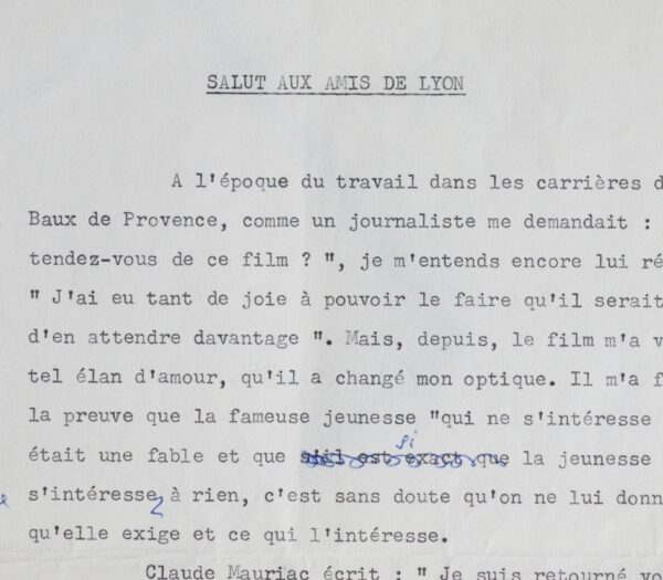 Lettre de la reine Marie-Thérèse d'Autriche au roi de Pologne