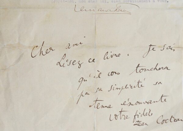 Grasset et Cocteau révèlent "Le Diable au corps"