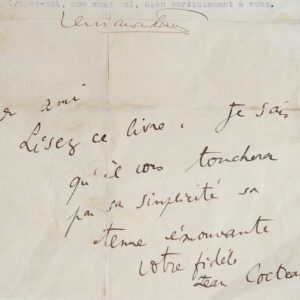 Grasset et Cocteau révèlent "Le Diable au corps"