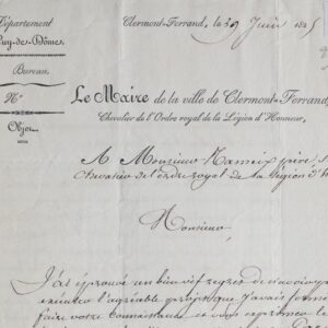 Ramey et les bustes de Pascal et Charles X