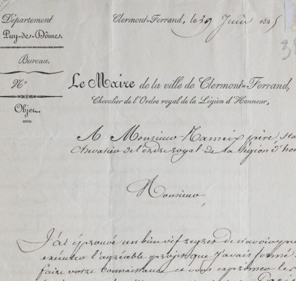 Ramey et les bustes de Pascal et Charles X