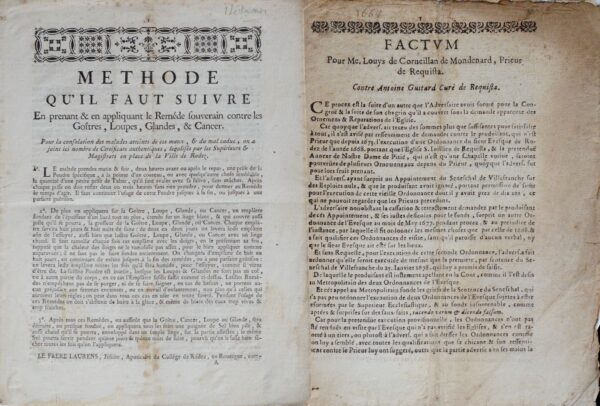 [AVEYRON] Frère Laurens, jésuite et apothicaire