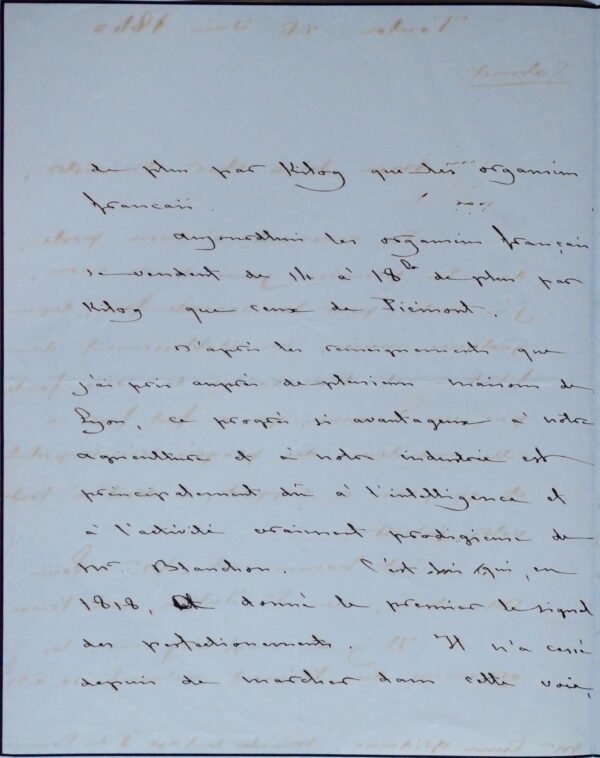 Charles Baudin, Louis Blanchon et Cunin-Gridaine