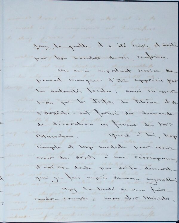 Charles Baudin, Louis Blanchon et Cunin-Gridaine