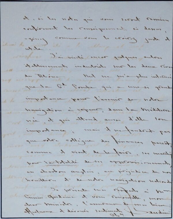 Charles Baudin, Louis Blanchon et Cunin-Gridaine