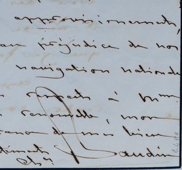 Charles Baudin, Louis Blanchon et Cunin-Gridaine