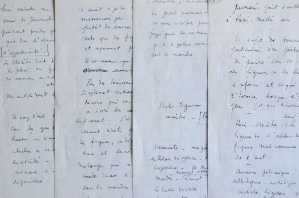 Cocteau invente un nouveau journalisme