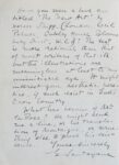 Lettre littéraire de George Santayana