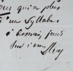 Correspondance de 36 lettres de Joseph Méry, le causeur merveilleux