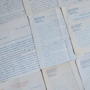 13 lettres de Vicente Blasco Ibáñez à Thiébaut