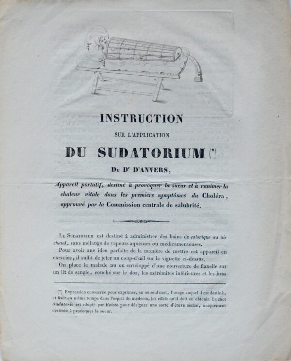 Le Sudatorium du Docteur D'Anvers