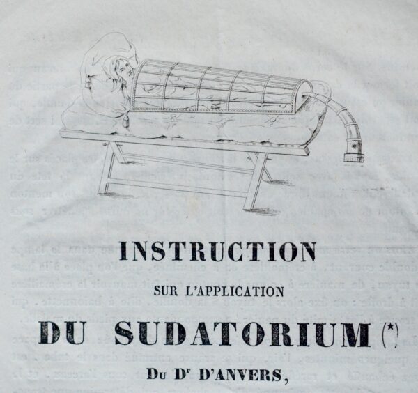 Le Sudatorium du Docteur D'Anvers