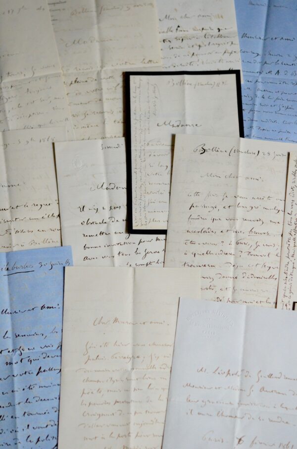 Belle correspondance de Léopold de Gaillard