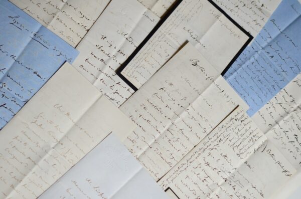 Belle correspondance de Léopold de Gaillard