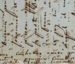 Longue lettre adressée à Joséphine par sa tante Tascher de La Pagerie