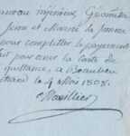 Marillier illustre une carte de Fontainebleau