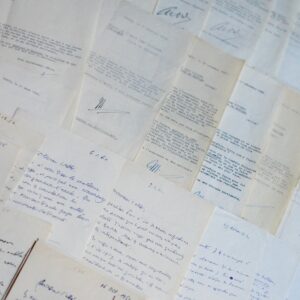 Importante correspondance de 48 lettres d'Henry de Montherlant