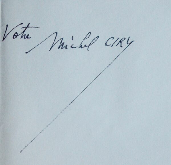 Deux lettres de Michel Ciry à Bertrand Py