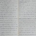 Très belle et très longue lettre de Mme Hanska (Balzac)