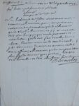 Lettre de Philippe Néricault Destouches