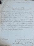 Belle lettre de François de Clermont-Tonnerre