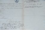 Rare document signé par les 8 évêques de Bretagne en 1699