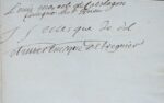 Rare document signé par les 8 évêques de Bretagne en 1699