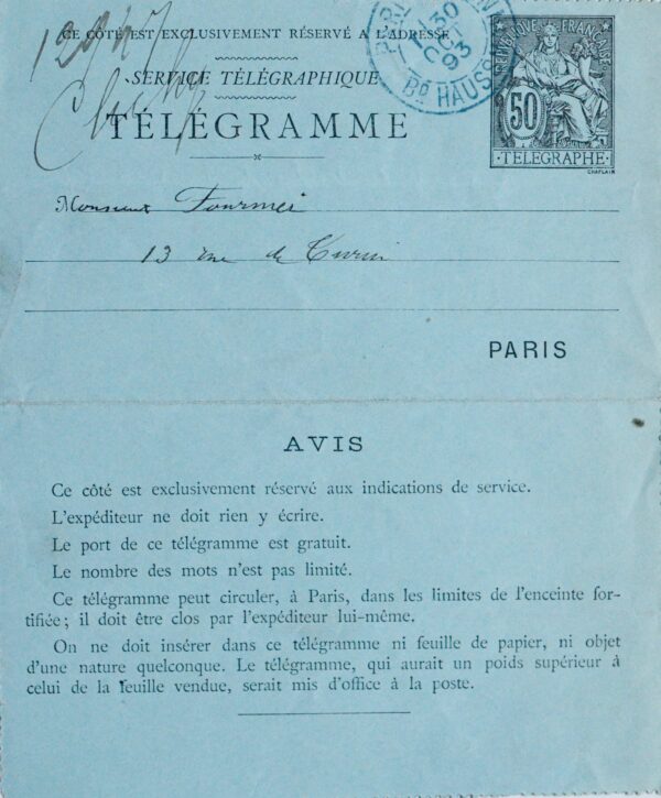 Henry Gerbault, absent des répétitions