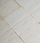 Longue lettre de 32 pages d'un médecin à son arrivée à New York en 1831