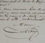 14 lettres du peintre Émile Lévy