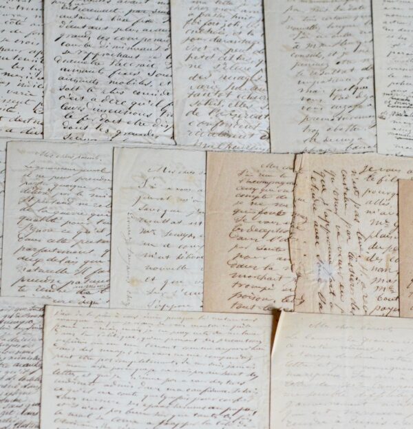 14 lettres de l'aéronaute Wilfrid de Fonvielle