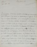 Lettre de Foncemagne évoquant ses compatriotes orléanais Jousse, Gérou, Polluche