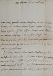 Lettre de Foncemagne au géographe D'Anville
